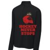 FW Bourbon - Sport Wick ® Stretch 1/4 Zip Pullover Thumbnail
