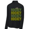 FW Bourbon - Sport Wick ® Stretch 1/4 Zip Pullover Thumbnail