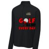 FW Bourbon - Sport Wick ® Stretch 1/4 Zip Pullover Thumbnail