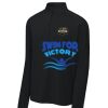 FW Bourbon - Sport Wick ® Stretch 1/4 Zip Pullover Thumbnail