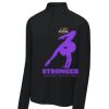 FW Bourbon - Sport Wick ® Stretch 1/4 Zip Pullover Thumbnail