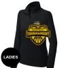FW Bourbon - Women's Sport Wick ® Stretch 1/4 Zip Pullover Thumbnail