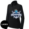 FW Bourbon - Women's Sport Wick ® Stretch 1/4 Zip Pullover Thumbnail