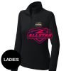 FW Bourbon - Women's Sport Wick ® Stretch 1/4 Zip Pullover Thumbnail