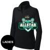 FW Bourbon - Women's Sport Wick ® Stretch 1/4 Zip Pullover Thumbnail