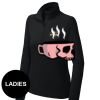 FW Bourbon - Women's Sport Wick ® Stretch 1/4 Zip Pullover Thumbnail