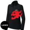 FW Bourbon - Women's Sport Wick ® Stretch 1/4 Zip Pullover Thumbnail