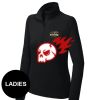 FW Bourbon - Women's Sport Wick ® Stretch 1/4 Zip Pullover Thumbnail