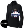 FW Bourbon - Women's Sport Wick ® Stretch 1/4 Zip Pullover Thumbnail