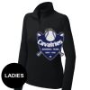 FW Bourbon - Women's Sport Wick ® Stretch 1/4 Zip Pullover Thumbnail