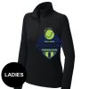FW Bourbon - Women's Sport Wick ® Stretch 1/4 Zip Pullover Thumbnail