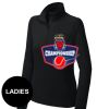 FW Bourbon - Women's Sport Wick ® Stretch 1/4 Zip Pullover Thumbnail