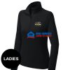 FW Bourbon - Women's Sport Wick ® Stretch 1/4 Zip Pullover Thumbnail