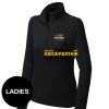 FW Bourbon - Women's Sport Wick ® Stretch 1/4 Zip Pullover Thumbnail
