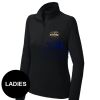 FW Bourbon - Women's Sport Wick ® Stretch 1/4 Zip Pullover Thumbnail