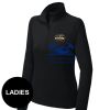 FW Bourbon - Women's Sport Wick ® Stretch 1/4 Zip Pullover Thumbnail