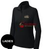 FW Bourbon - Women's Sport Wick ® Stretch 1/4 Zip Pullover Thumbnail