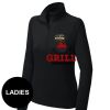 FW Bourbon - Women's Sport Wick ® Stretch 1/4 Zip Pullover Thumbnail