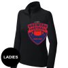 FW Bourbon - Women's Sport Wick ® Stretch 1/4 Zip Pullover Thumbnail