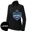 FW Bourbon - Women's Sport Wick ® Stretch 1/4 Zip Pullover Thumbnail