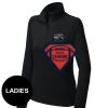 FW Bourbon - Women's Sport Wick ® Stretch 1/4 Zip Pullover Thumbnail