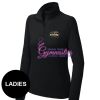 FW Bourbon - Women's Sport Wick ® Stretch 1/4 Zip Pullover Thumbnail