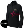FW Bourbon - Women's Sport Wick ® Stretch 1/4 Zip Pullover Thumbnail