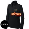 FW Bourbon - Women's Sport Wick ® Stretch 1/4 Zip Pullover Thumbnail