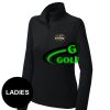 FW Bourbon - Women's Sport Wick ® Stretch 1/4 Zip Pullover Thumbnail