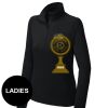 FW Bourbon - Women's Sport Wick ® Stretch 1/4 Zip Pullover Thumbnail