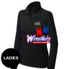 FW Bourbon - Women's Sport Wick ® Stretch 1/4 Zip Pullover Thumbnail