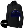 FW Bourbon - Women's Sport Wick ® Stretch 1/4 Zip Pullover Thumbnail