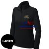 FW Bourbon - Women's Sport Wick ® Stretch 1/4 Zip Pullover Thumbnail