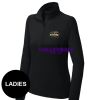 FW Bourbon - Women's Sport Wick ® Stretch 1/4 Zip Pullover Thumbnail