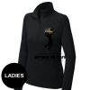 FW Bourbon - Women's Sport Wick ® Stretch 1/4 Zip Pullover Thumbnail