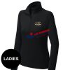 FW Bourbon - Women's Sport Wick ® Stretch 1/4 Zip Pullover Thumbnail