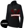 FW Bourbon - Women's Sport Wick ® Stretch 1/4 Zip Pullover Thumbnail