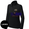 FW Bourbon - Women's Sport Wick ® Stretch 1/4 Zip Pullover Thumbnail
