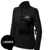 FW Bourbon - Women's Sport Wick ® Stretch 1/4 Zip Pullover Thumbnail