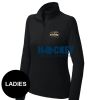 FW Bourbon - Women's Sport Wick ® Stretch 1/4 Zip Pullover Thumbnail
