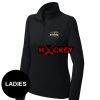 FW Bourbon - Women's Sport Wick ® Stretch 1/4 Zip Pullover Thumbnail