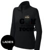 FW Bourbon - Women's Sport Wick ® Stretch 1/4 Zip Pullover Thumbnail