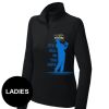 FW Bourbon - Women's Sport Wick ® Stretch 1/4 Zip Pullover Thumbnail