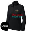 FW Bourbon - Women's Sport Wick ® Stretch 1/4 Zip Pullover Thumbnail