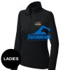 FW Bourbon - Women's Sport Wick ® Stretch 1/4 Zip Pullover Thumbnail