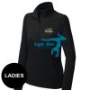FW Bourbon - Women's Sport Wick ® Stretch 1/4 Zip Pullover Thumbnail