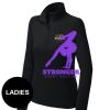 FW Bourbon - Women's Sport Wick ® Stretch 1/4 Zip Pullover Thumbnail