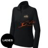 FW Bourbon - Women's Sport Wick ® Stretch 1/4 Zip Pullover Thumbnail